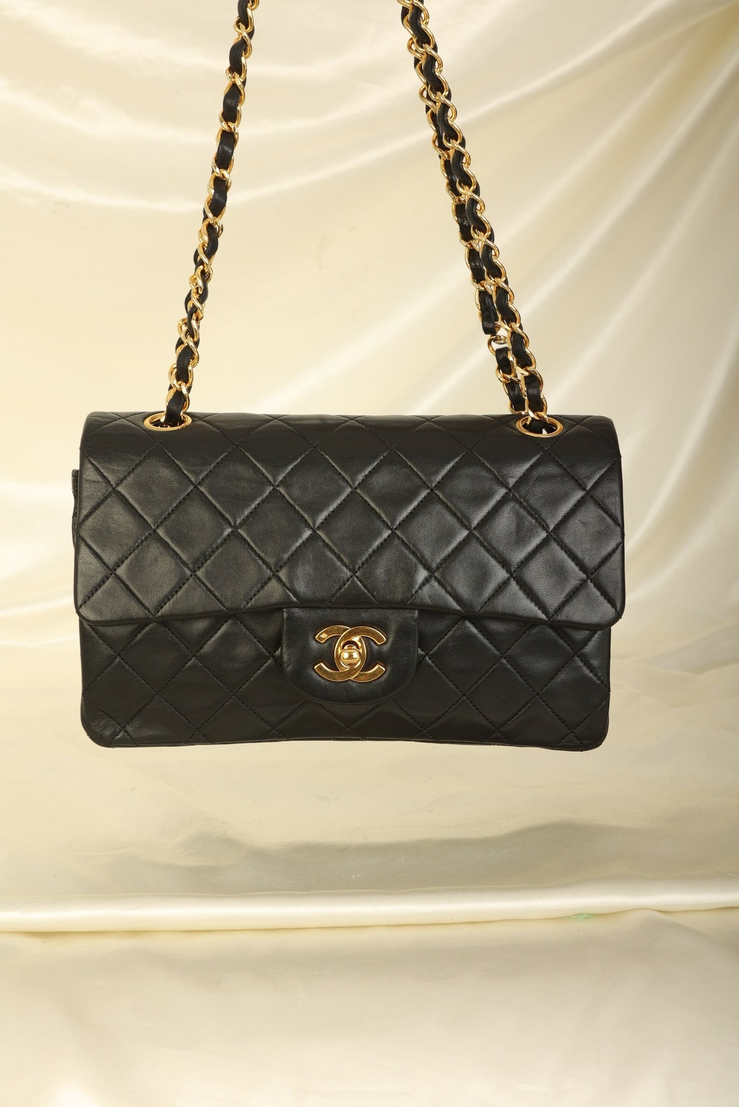 Chanel 1989 Lambskin Small Double Flap