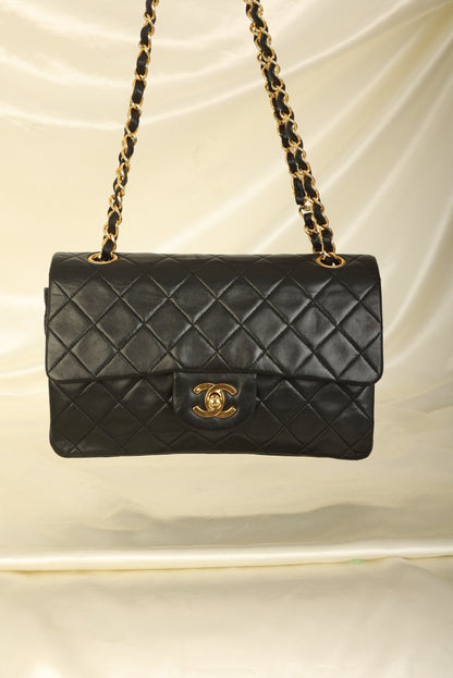Chanel 1989 Lambskin Small Double Flap