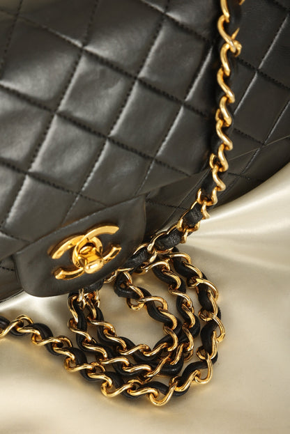 Chanel 1989 Lambskin Small Double Flap