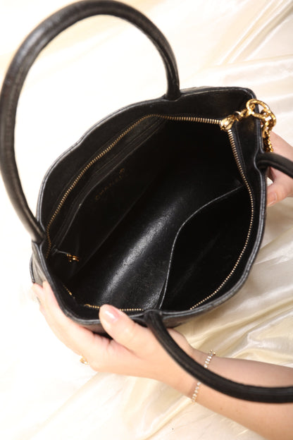 Chanel Caviar Medallion Tote