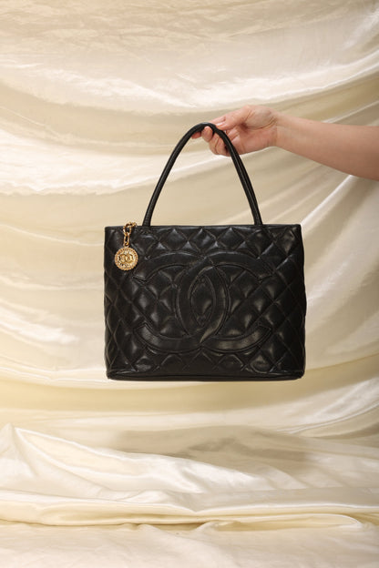 Chanel Caviar Medallion Tote