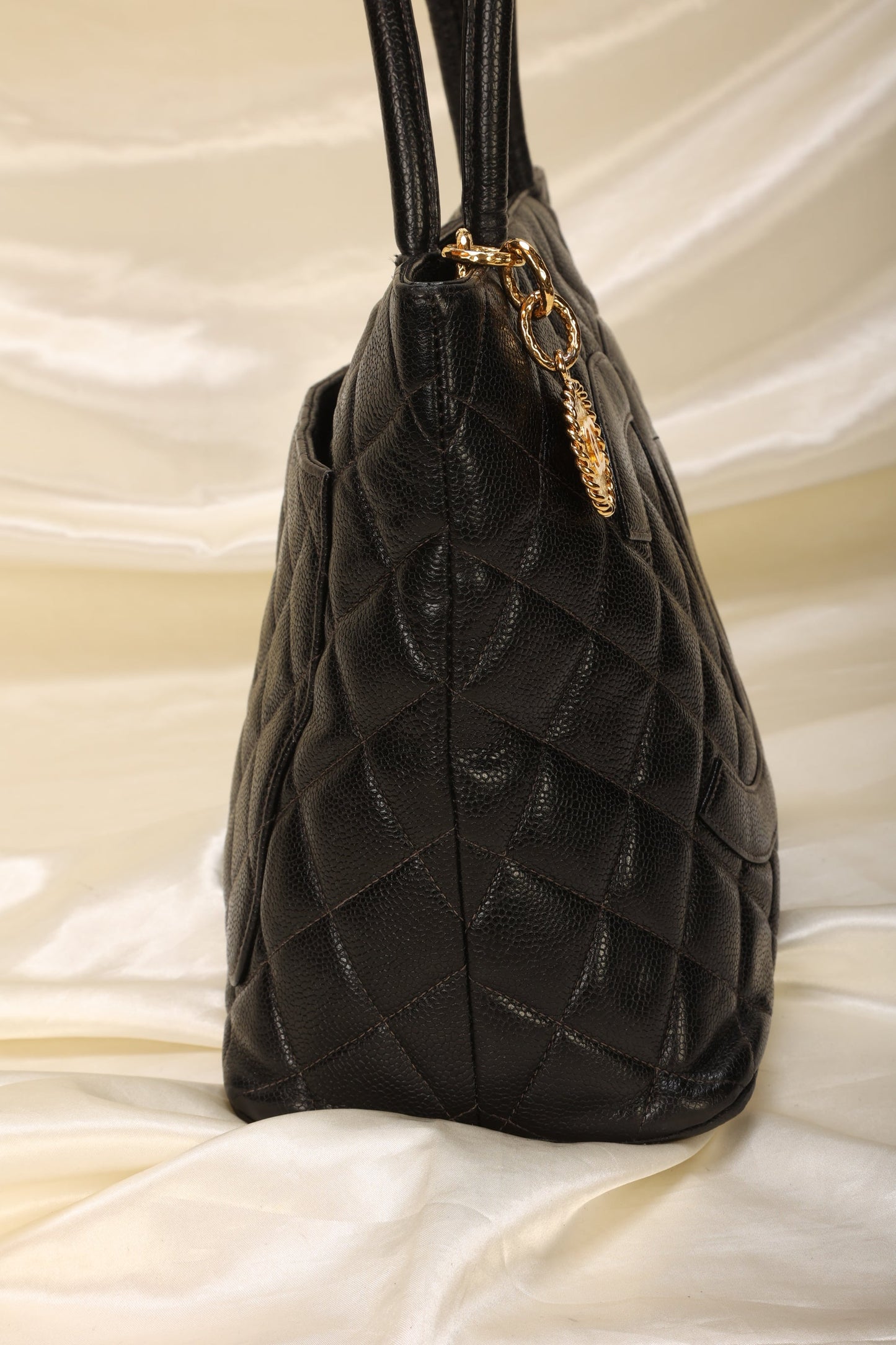 Chanel Caviar Medallion Tote
