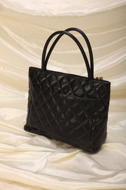Chanel Caviar Medallion Tote