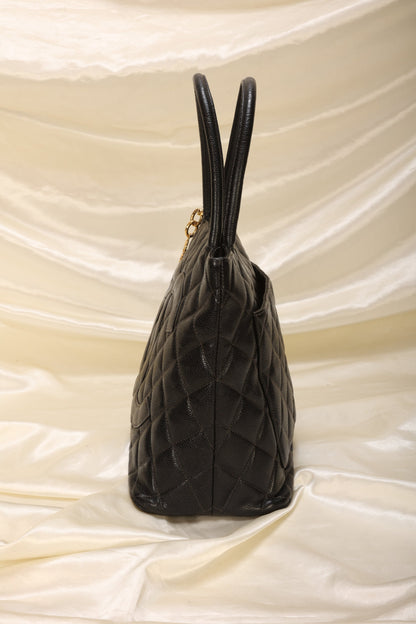 Chanel Caviar Medallion Tote