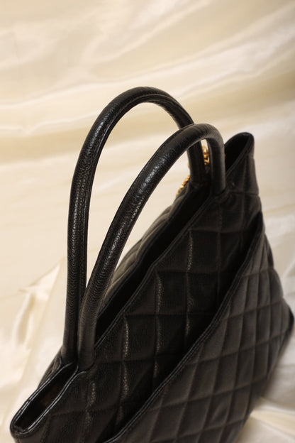 Chanel Caviar Medallion Tote