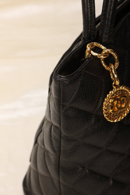 Chanel Caviar Medallion Tote
