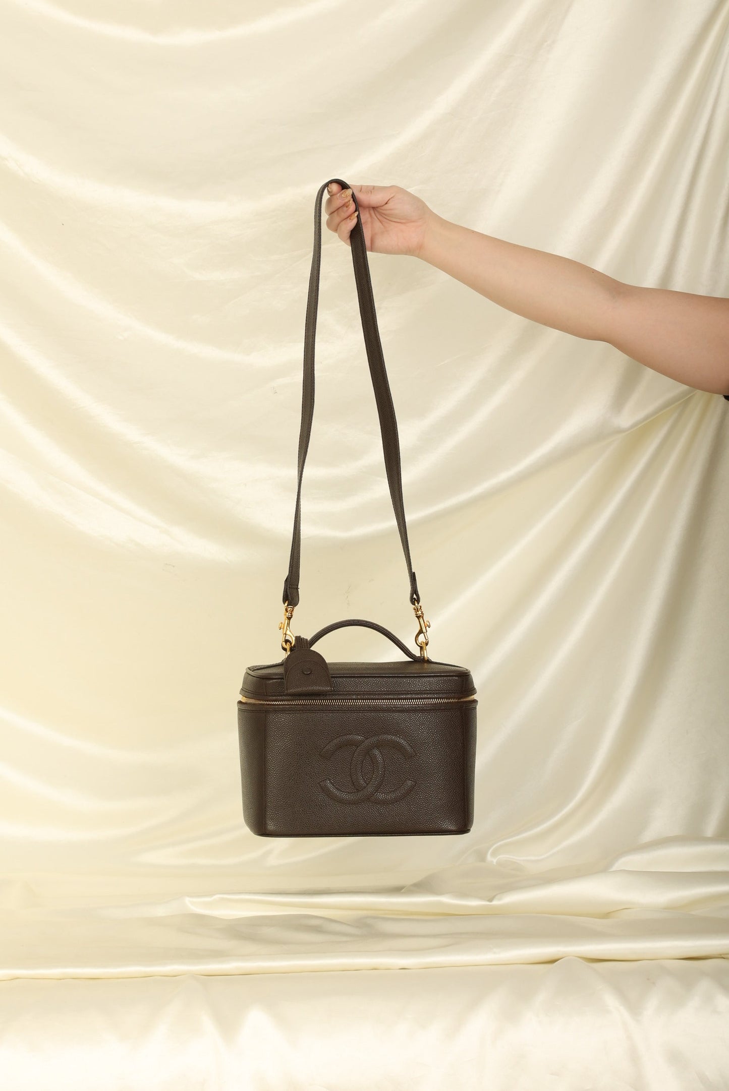 Chanel 1997 Caviar Vanity Case