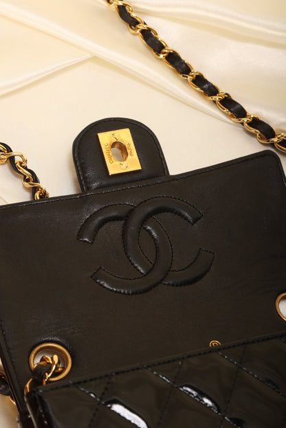 Chanel Patent Mini Square Flap