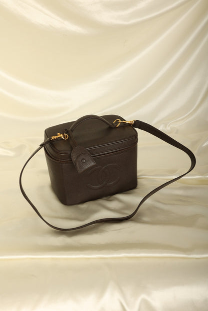 Chanel 1997 Caviar Vanity Case
