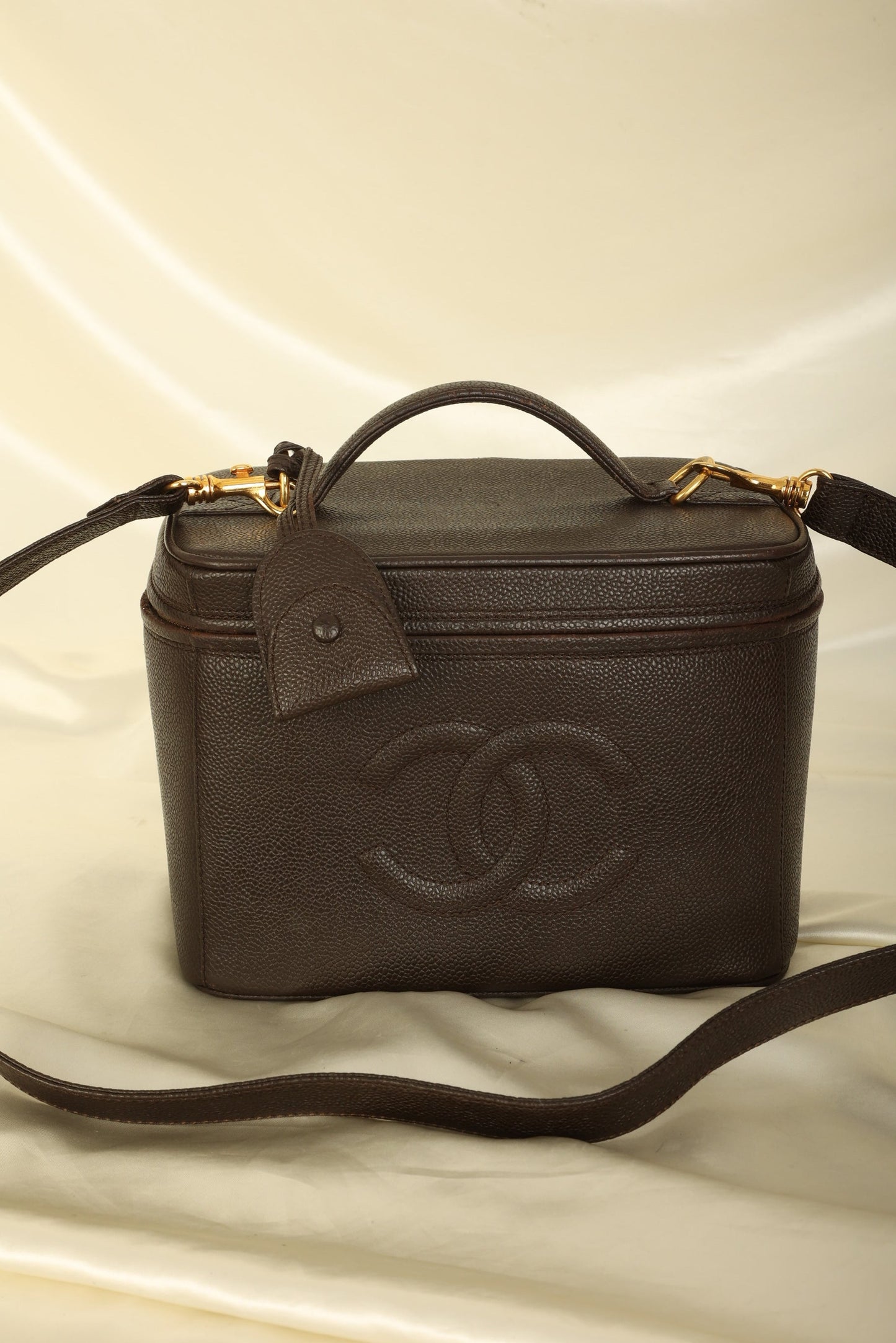 Chanel 1997 Caviar Vanity Case