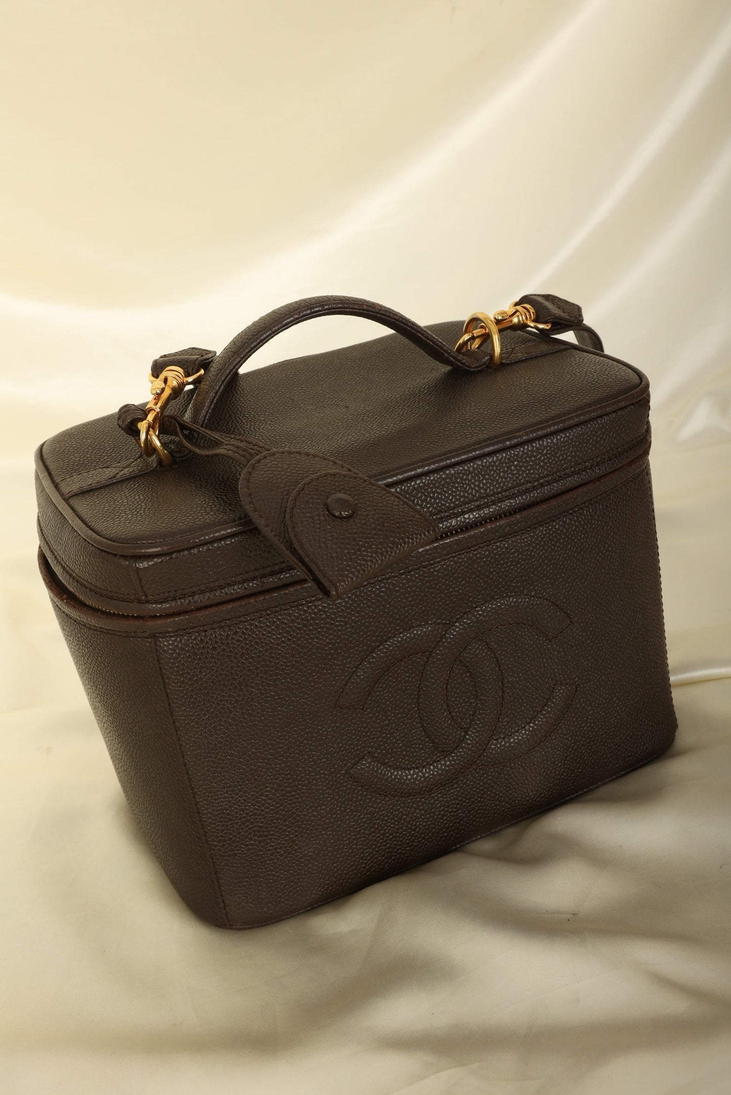 Chanel 1997 Caviar Vanity Case