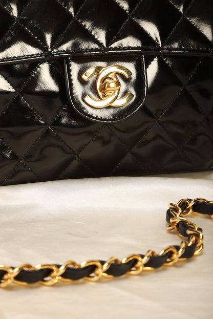 Chanel Patent Mini Square Flap
