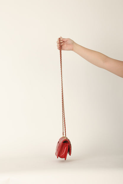 Chanel 2020 Calfskin Chain Flap