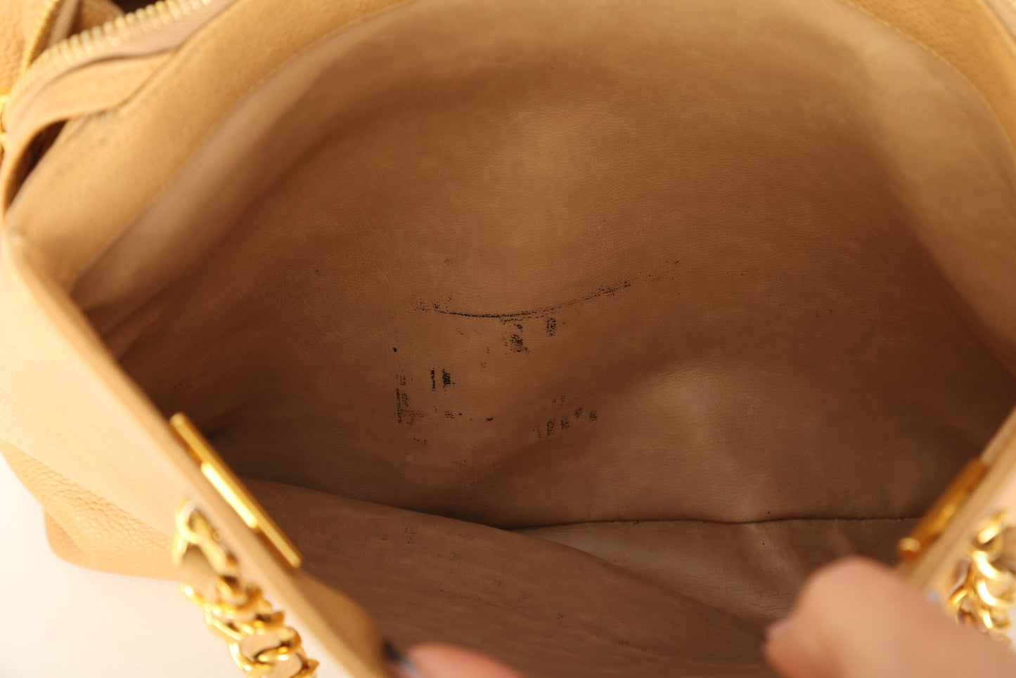 Chanel Caviar Turnlock Tote