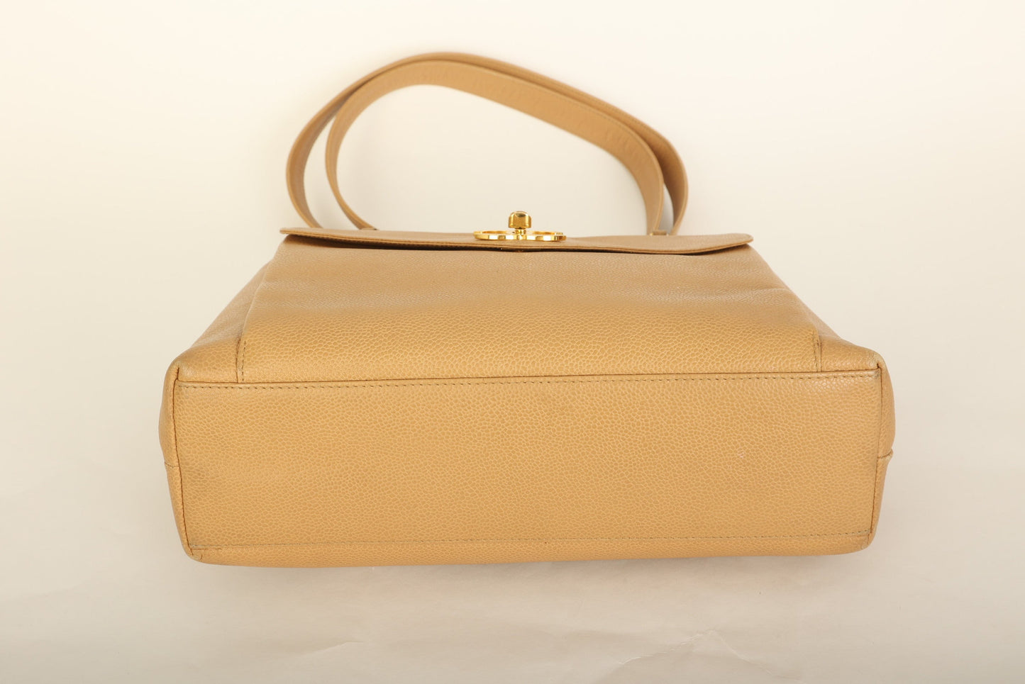 Chanel Caviar Turnlock Tote