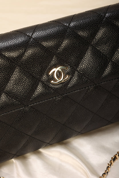 Chanel Caviar Clutch on Chain