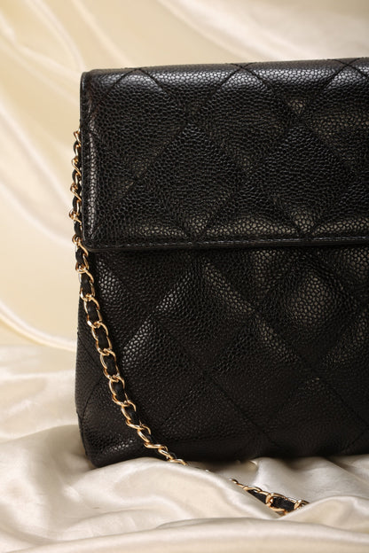 Chanel Caviar Clutch on Chain