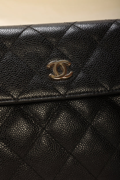 Chanel Caviar Clutch on Chain