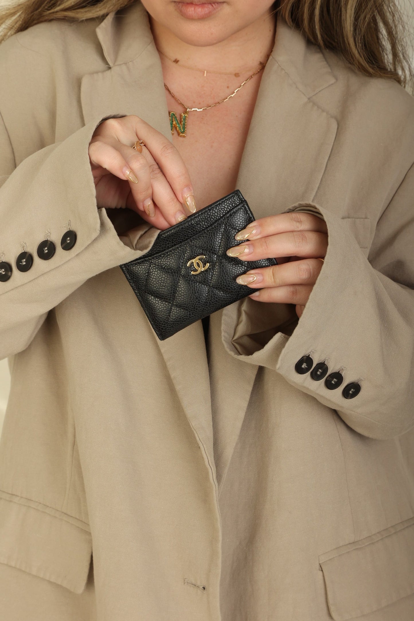 Chanel Caviar Cardholder