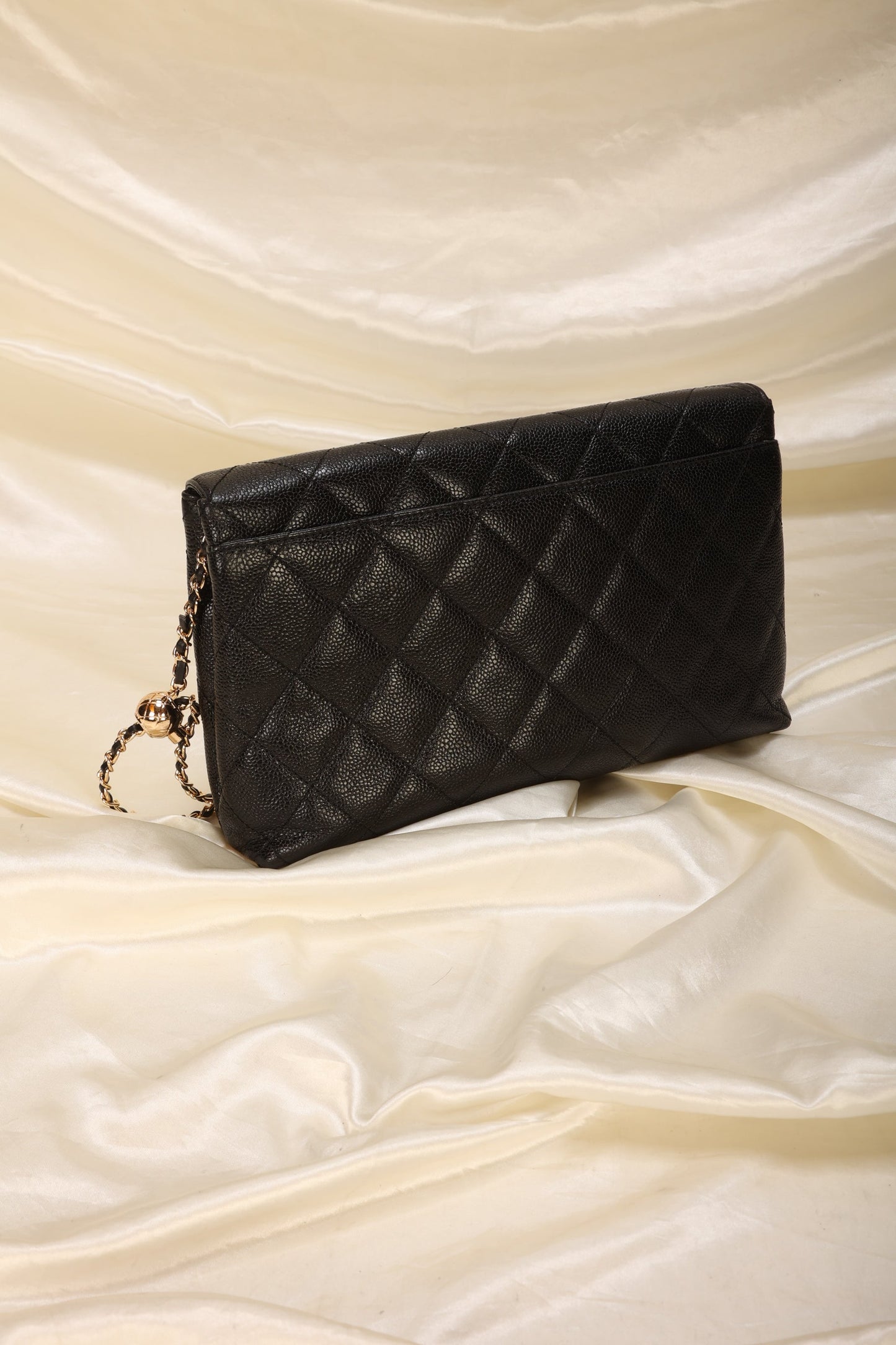 Chanel Caviar Clutch on Chain