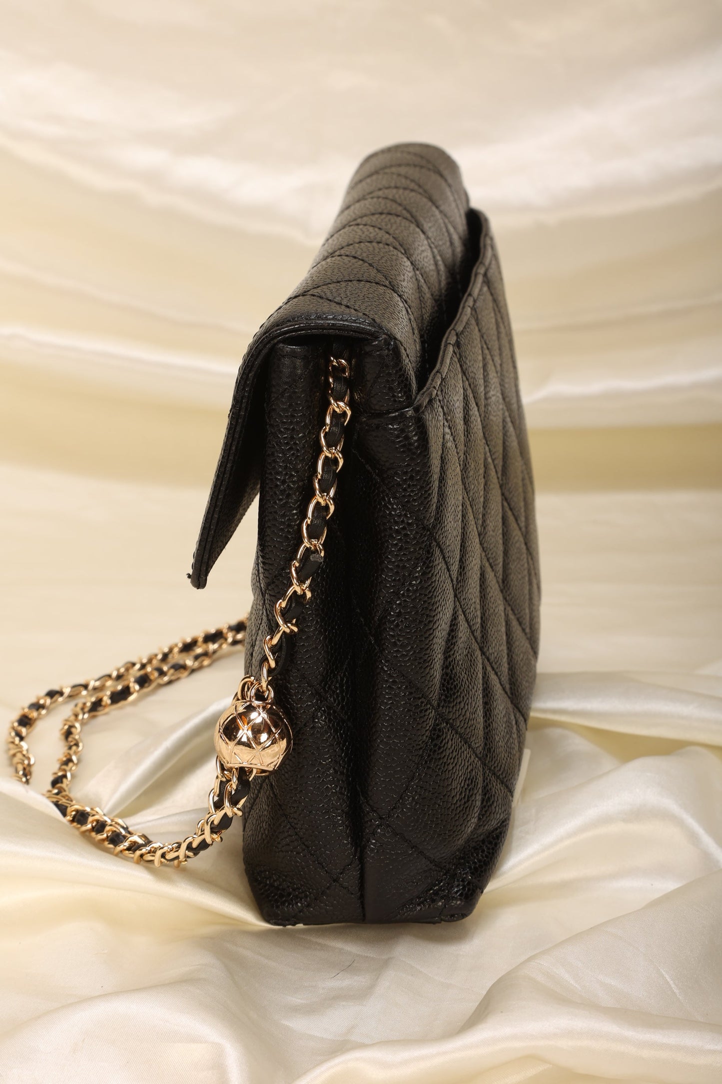 Chanel Caviar Clutch on Chain