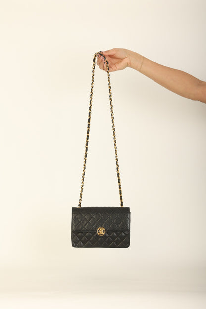 Chanel 1989 Lambskin Mini Flap Bag