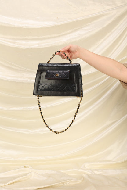 Chanel Re-Issue Trapezoid With Pouch