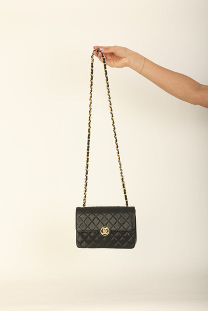 Chanel 1989 Lambskin Mini Flap Bag