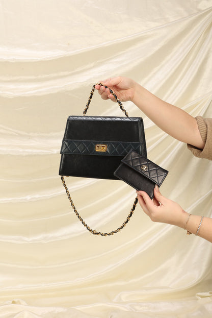 Chanel Re-Issue Trapezoid With Pouch