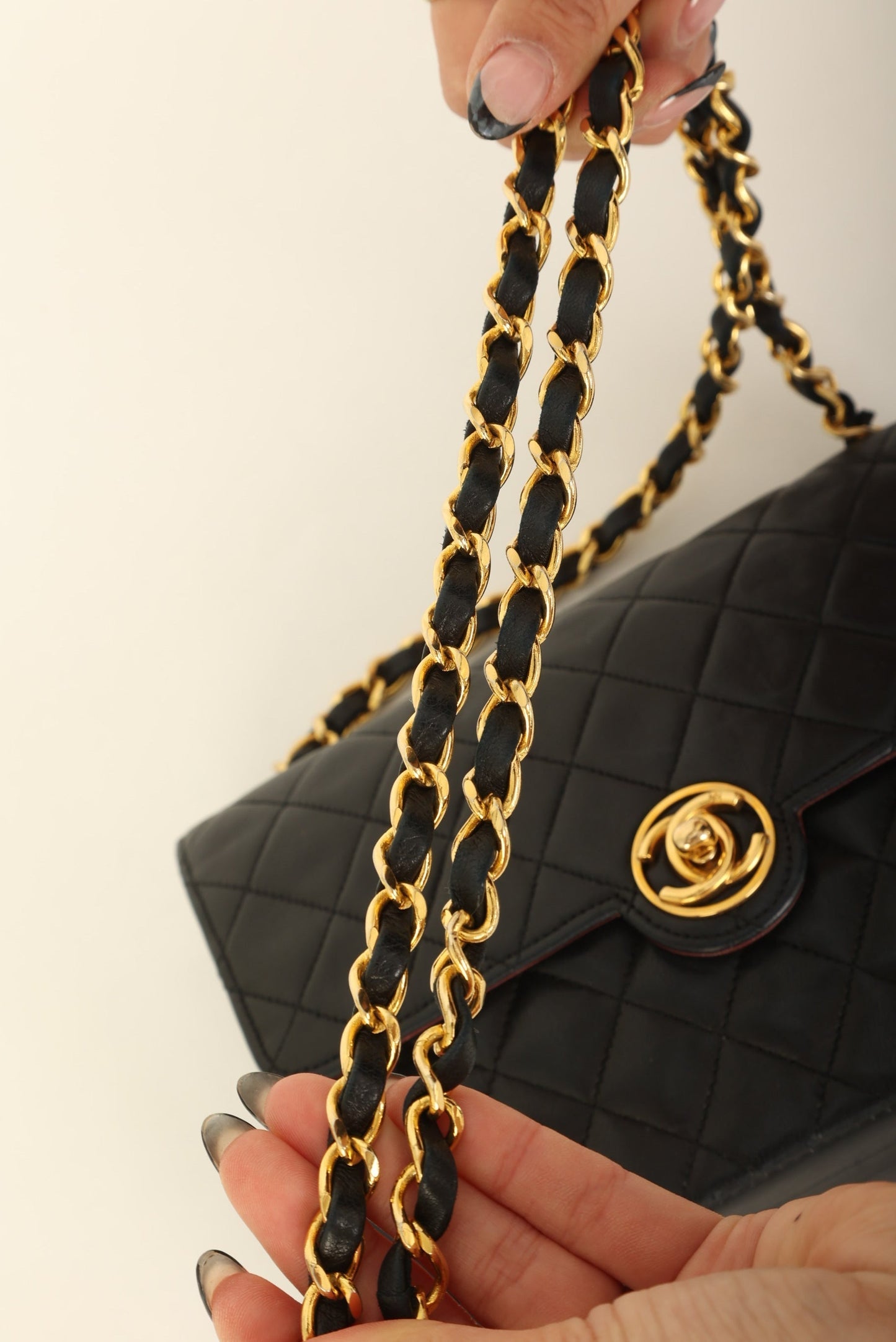 Chanel 1989 Lambskin Mini Flap Bag