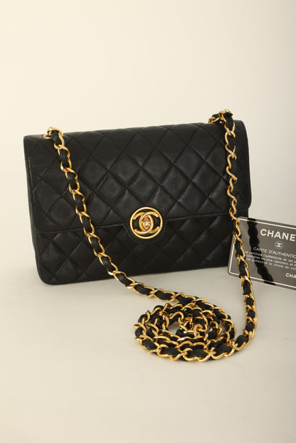 Chanel 1989 Lambskin Mini Flap Bag