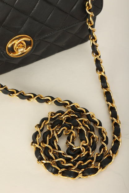 Chanel 1989 Lambskin Mini Flap Bag