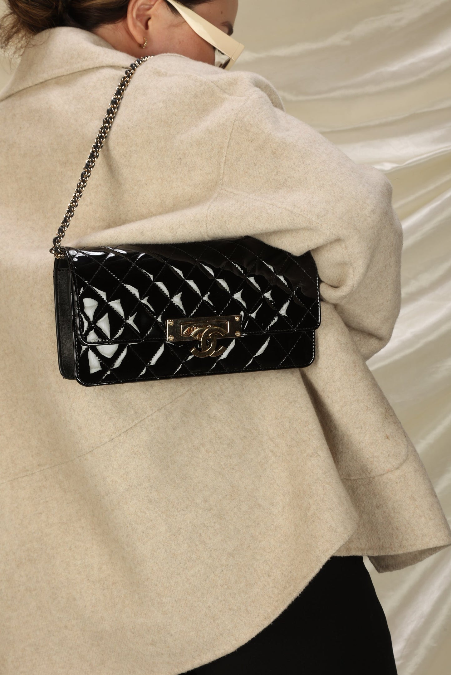 Chanel Patent CC Chain Bag