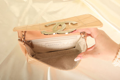 Chanel Patent Mini Diagonal Pochette