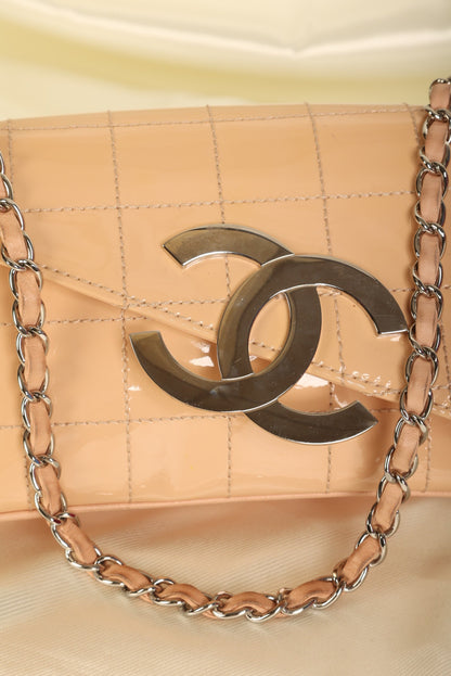 Chanel Patent Mini Diagonal Pochette