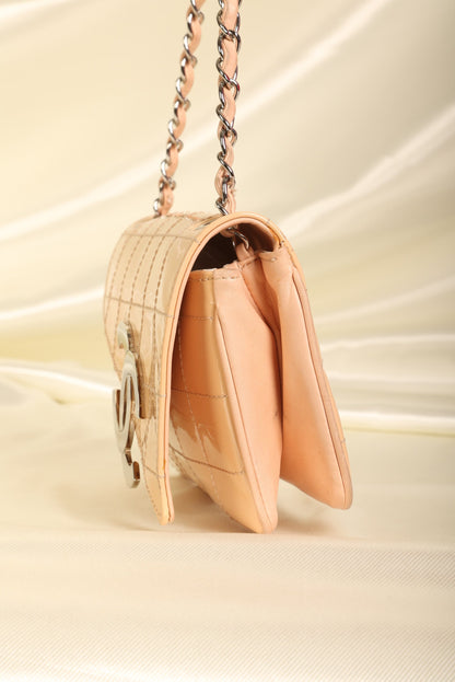 Chanel Patent Mini Diagonal Pochette