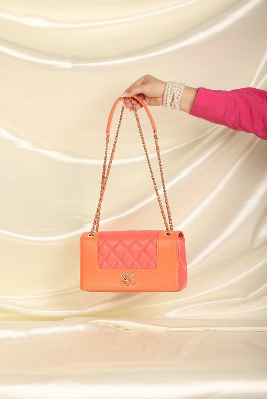 Chanel Mademoiselle Sheepskin Full Flap