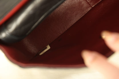 Extremely Rare Chanel 1989 Lambskin Trapezoid Flap with Wallet