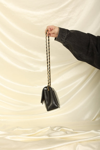 Extremely Rare Chanel 1989 Lambskin Trapezoid Flap with Wallet