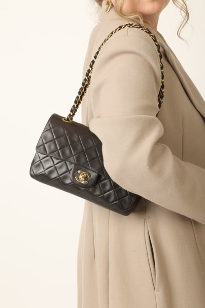 Chanel 1996 Lambskin Small Double Flap