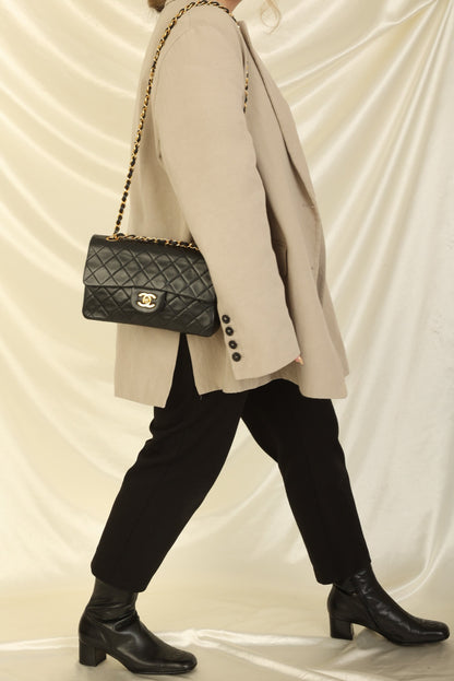 Chanel 1989 Lambskin Small Double Flap