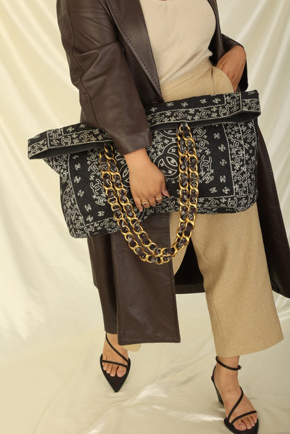 Extremely Rare Chanel Bandana Tote