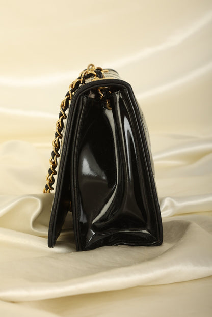Chanel Patent Timeless Mini Full Flap