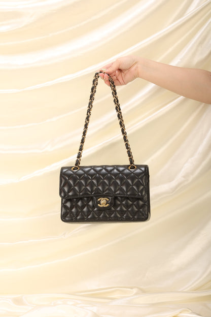 Chanel 2020 Caviar Small Double Flap