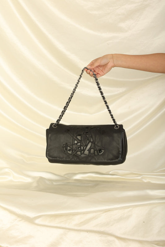 Chanel 2008 Lambskin Coco Mark Flap