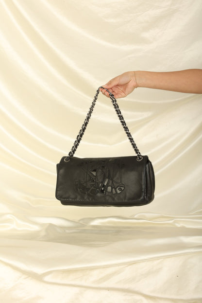 Chanel 2008 Lambskin Coco Mark Flap
