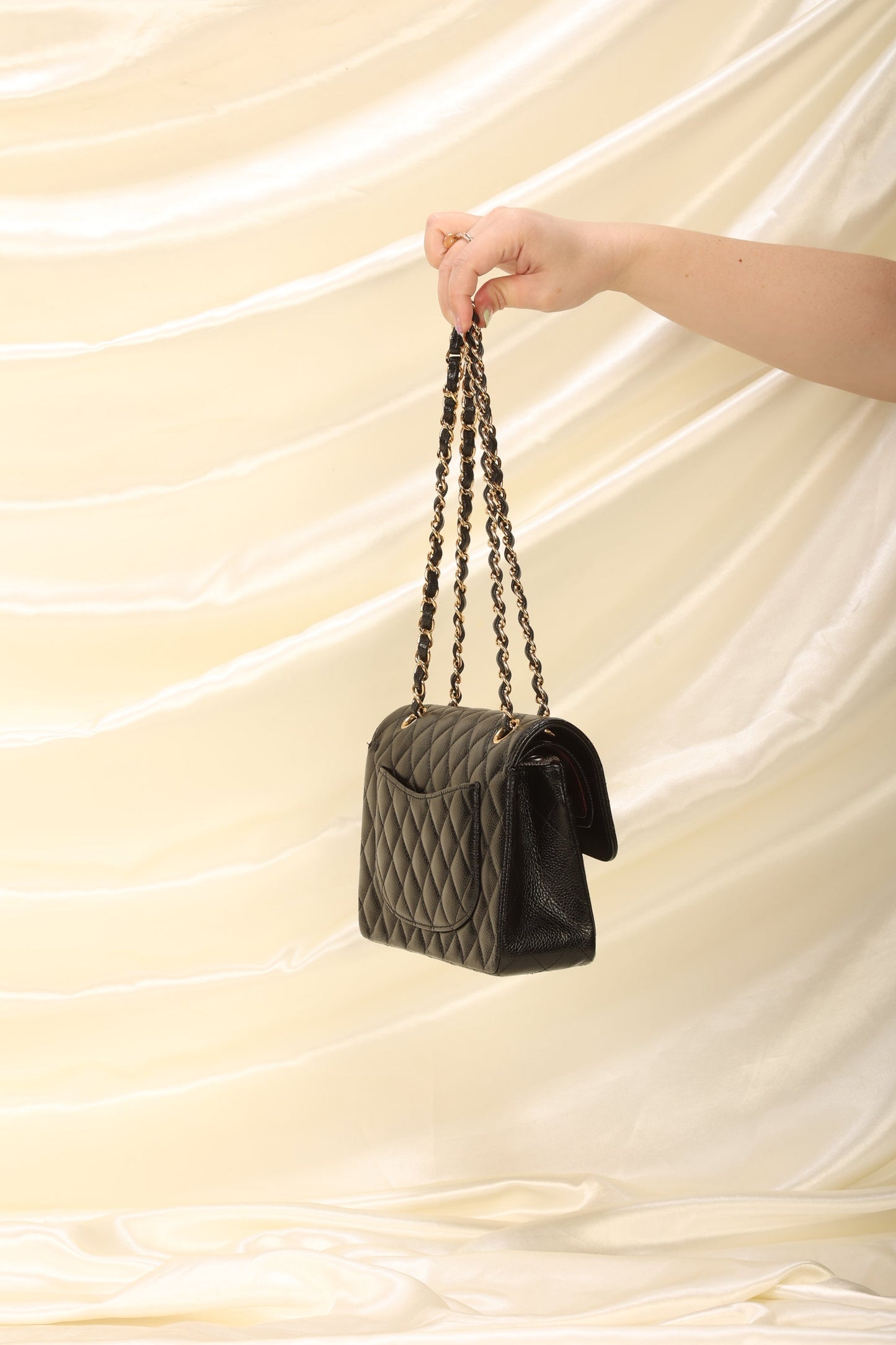 Chanel 2020 Caviar Small Double Flap