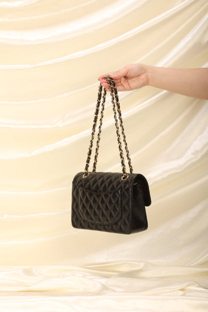 Chanel 2020 Caviar Small Double Flap