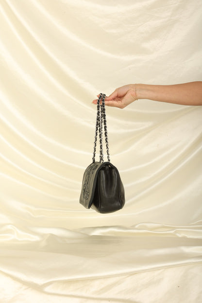 Chanel 2008 Lambskin Coco Mark Flap