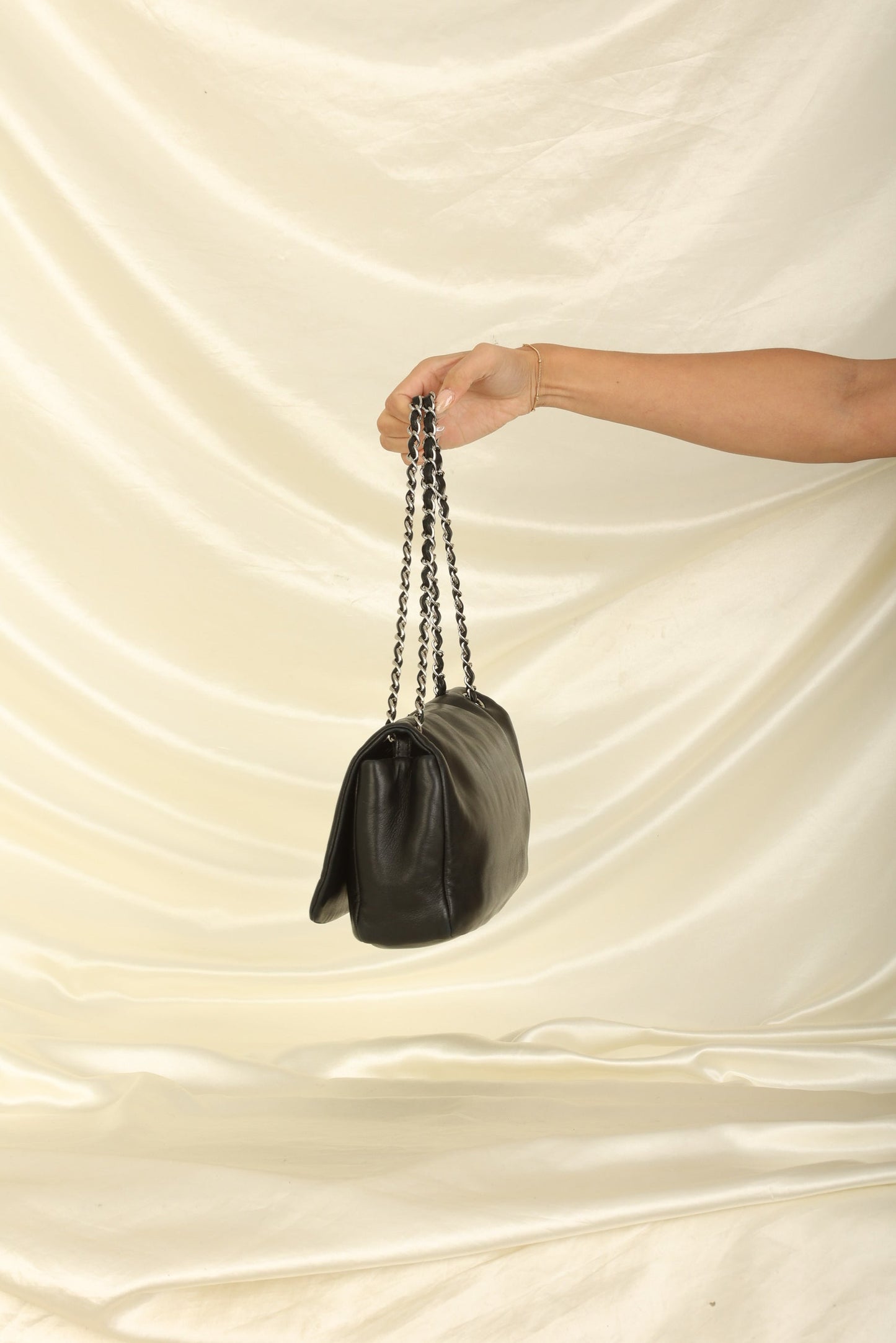 Chanel 2008 Lambskin Coco Mark Flap